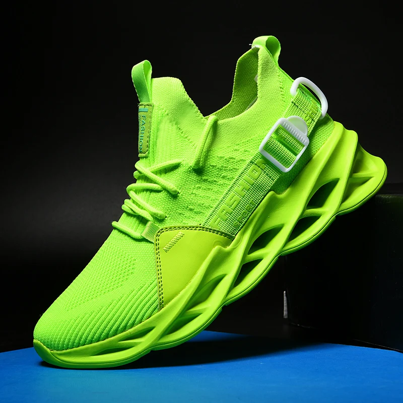 

Men Shoes Mesh Breathable Walking Outdoor Sneakers 2022 Spring Summer Unisex Light Soft Thick Sole Couple Shoes Women Shoes