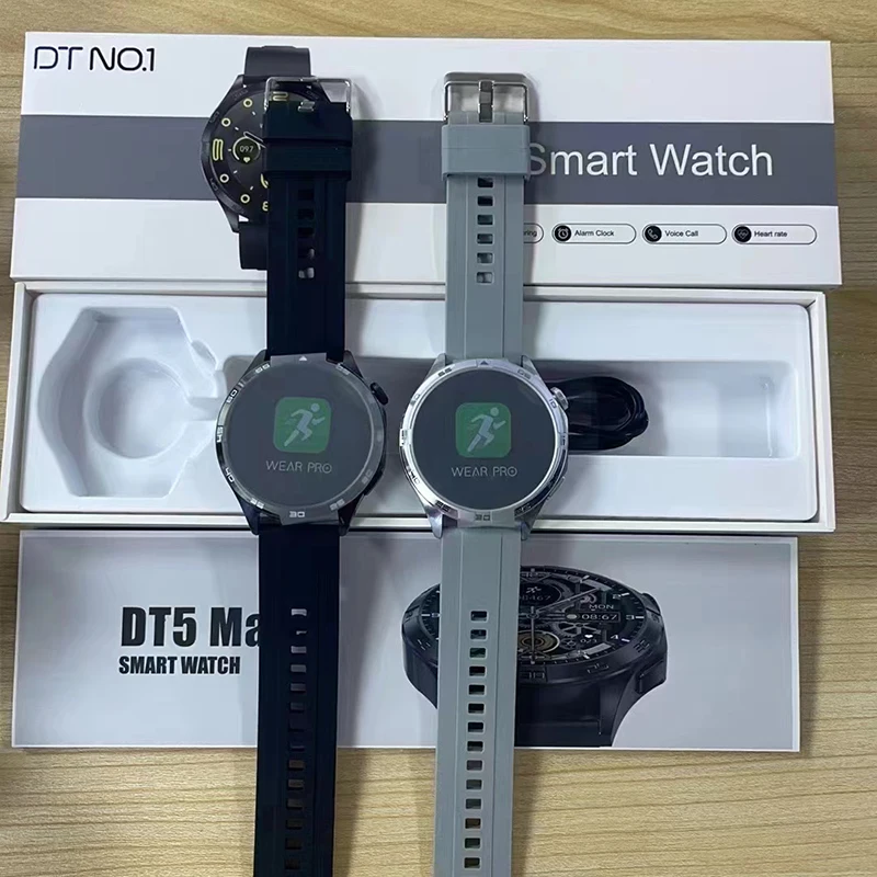 Умные часы DT5 Mate для мужчин и женщин цифровые наручные GPS-трекер фитнес-браслет