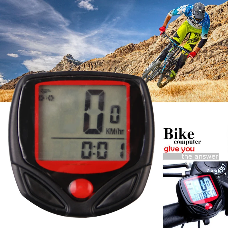 

Waterproof Bicycle Bike Cycle Lcd Display Digital Computer Speedometer For Bicycle Odometer Cycling Stopwatch Accessories