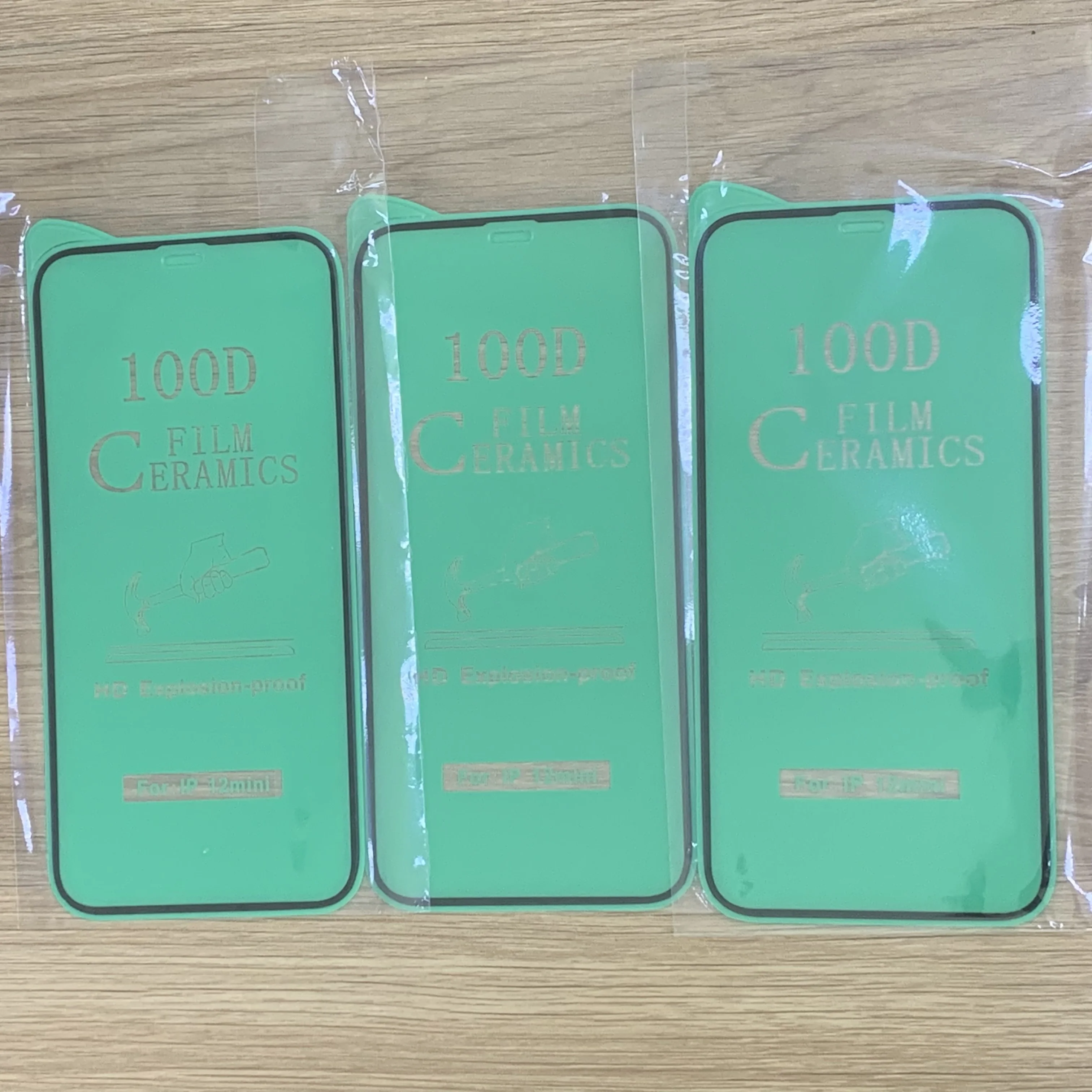 

100pcs/100D Explosion Proof Full Cover Soft Ceramic Film For iPhone 13 Pro Max 12 Pro 11 XS MAX 7 8 Protective Screen Protector