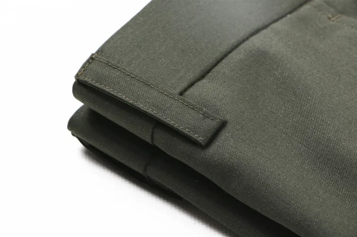 Zorg Voor весна/лето модные мужские облегающие армейские зеленые флисовые капри в