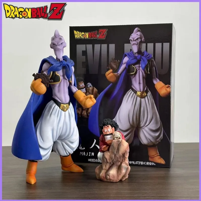 

Dragon Ball Evil Buu Figures Mister Satan Evil Majin Buu Action Figure 29cm Hercule PVC Anime Model Collection Toy Birthday Toys