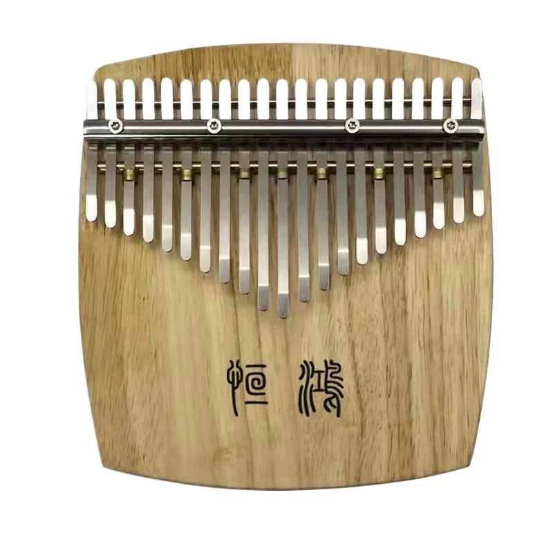 Пианино для большого пальца из белого дуба портативное 21 нот 17 начинающих