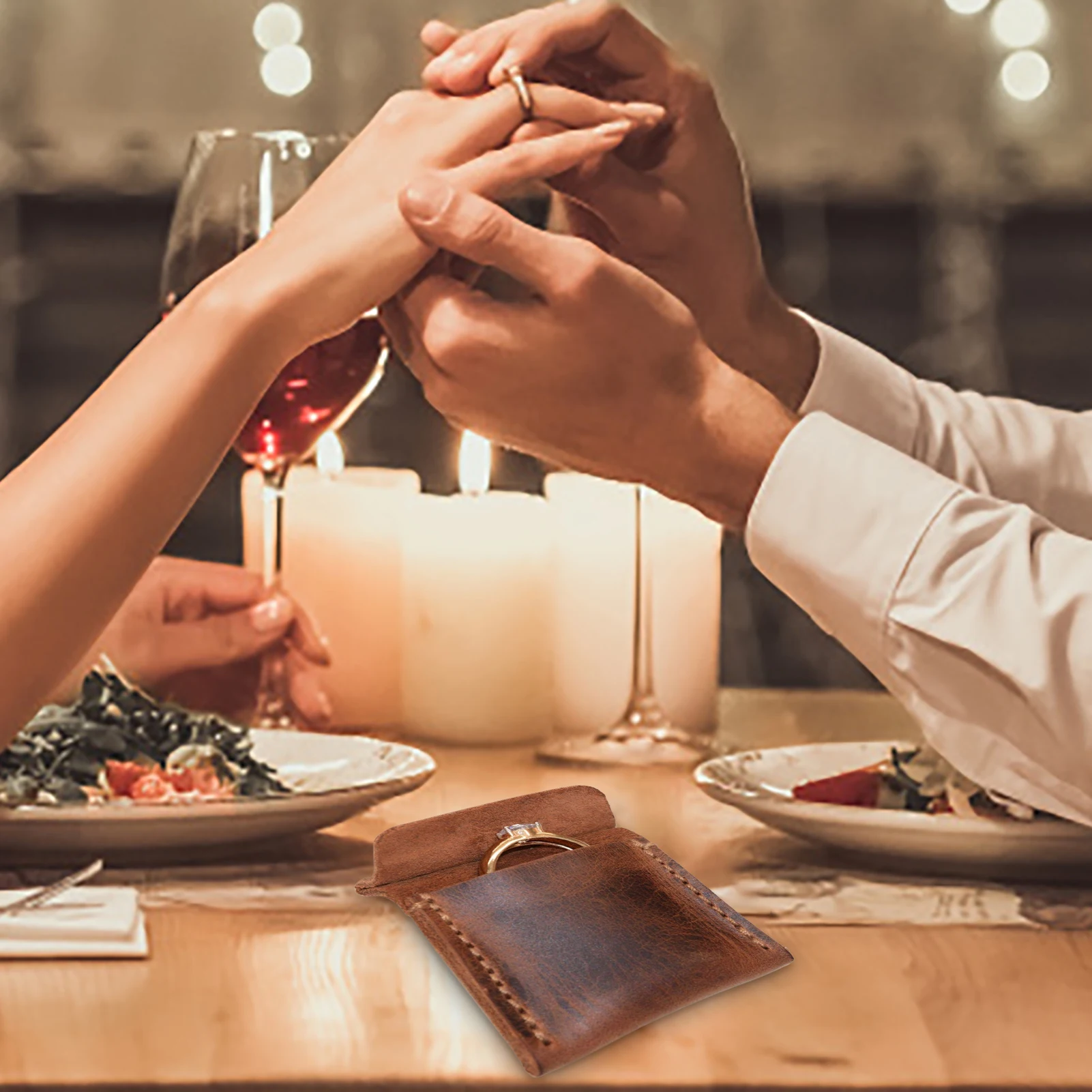 Чехол для обручального кольца в стиле ретро уникальный чехол Подарочная коробка