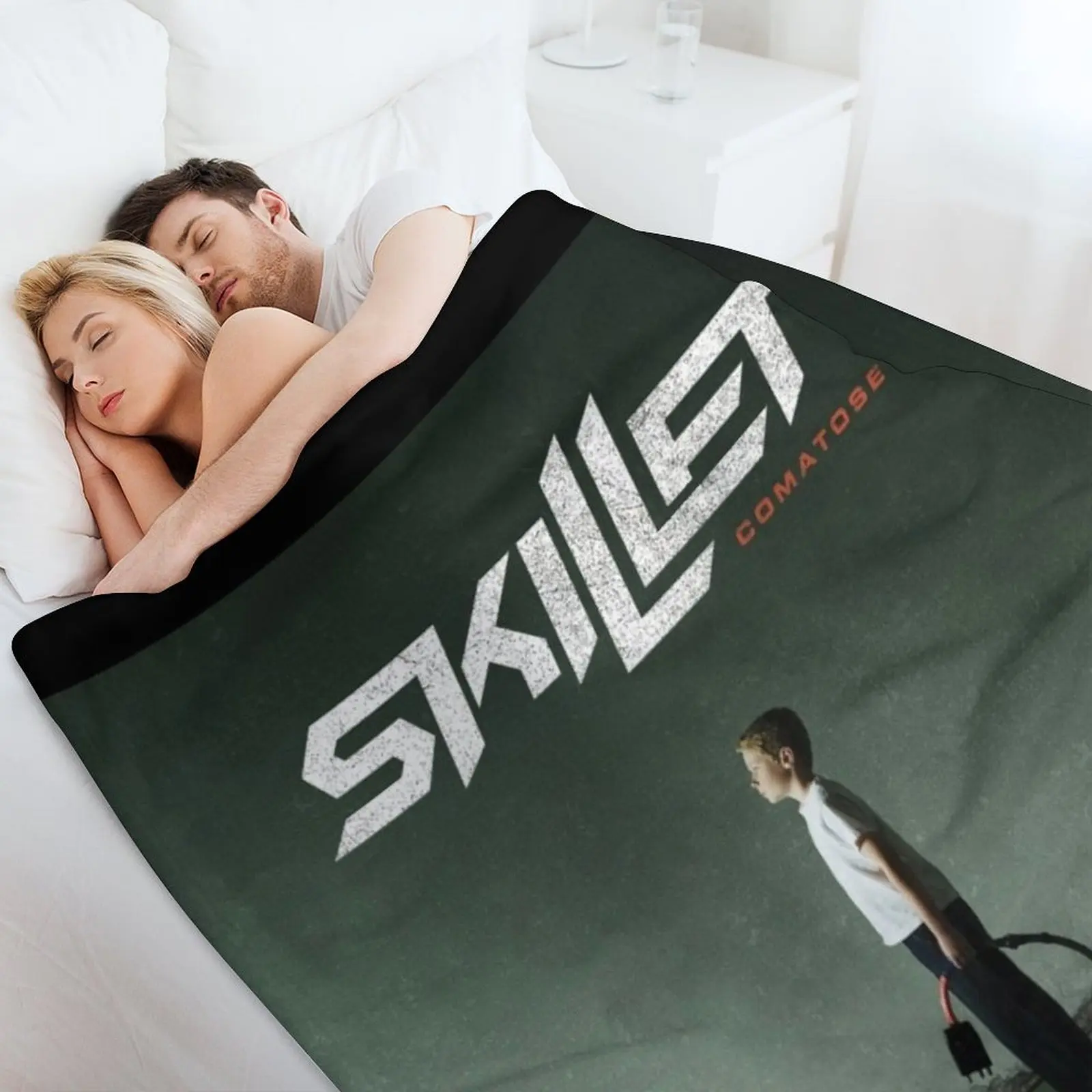 Одеяло Skillet Comatose 2 пушистое утяжеленное забавный подарок для детских одеял