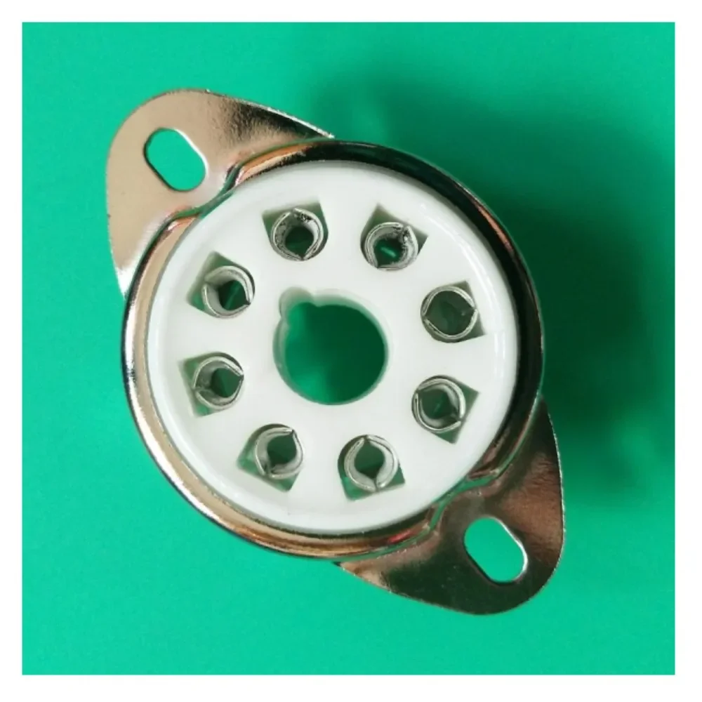 5 шт. керамические 8-контактные винтажные ламповые розетки GZC8-Y-3 K8A для KT88 6V6 6L6 EL34 6SL7