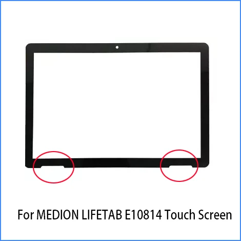 

10.1Inch Black For MEDION LIFETAB E10814 Tablet PC Capacitive Touch Screen Digitizer Sensor Repair And Replacement MEDION E10814