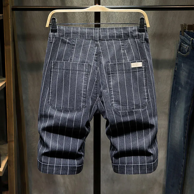 Men's Denim Pants Fashion Loose Wide Leg Jeans Casual Streetwear Printed Cross Trousers Pure Cotton Pants Baggy Men Jeans