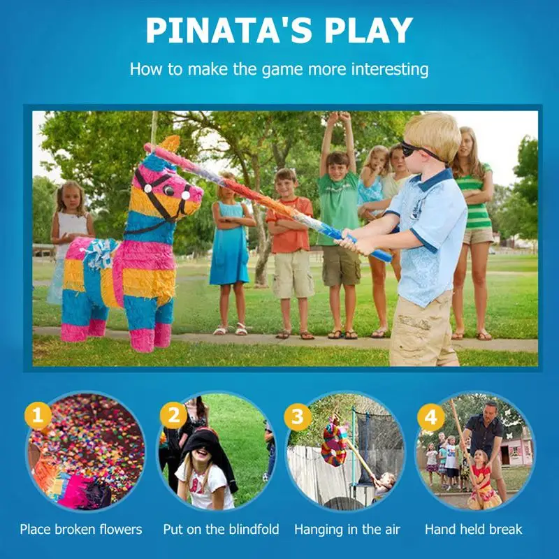 Праздвечерние чные наборы Pinatas Pinata с осликом мексиканские рождественские