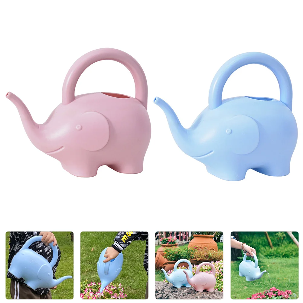 

Watering Can Pot Gardening Children Potted Animal Kids Tool Garden Novelty Flowers Spout Jug Elephant Flower Cans Pots