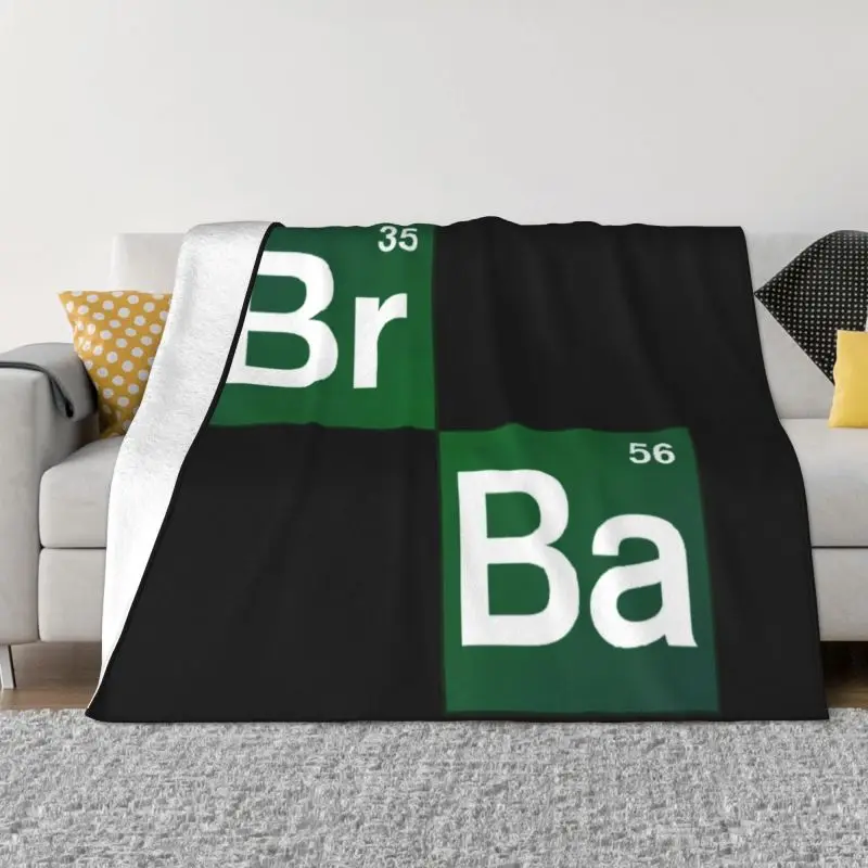 

Одеяло с 3D принтом во все тяжкие элементы, удобное мягкое Фланелевое зимнее одеяло с принтом хайзенберга для телевизионного шоу, покрывало ...