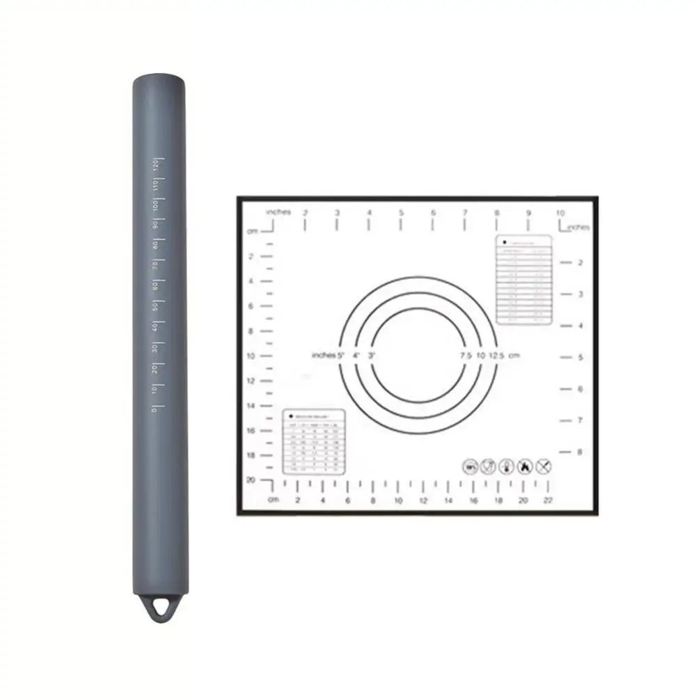 

High Efficiency Rolling Pin Wear-resistant And Durable Baking Dough Stick Household Rolling Pin Cooking Gadgets Anti-slip Actual