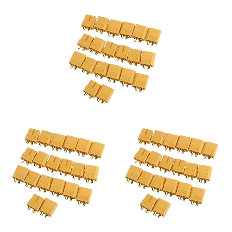 

30 пар XT60 Разъемы «Мама/папа» для аккумулятора RC