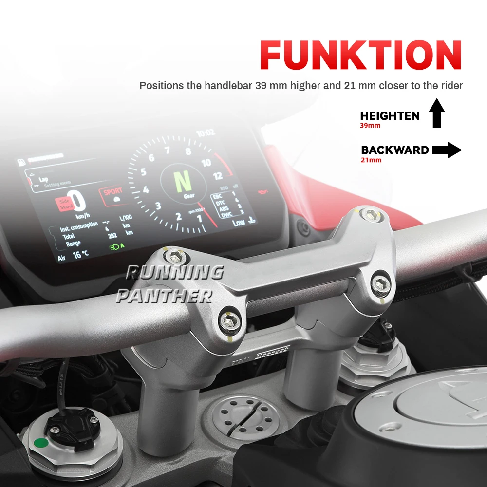 Новинка руль для Ducati Multistrada V4 MULTISTRADA мотоциклетный задний Подвижный кронштейн