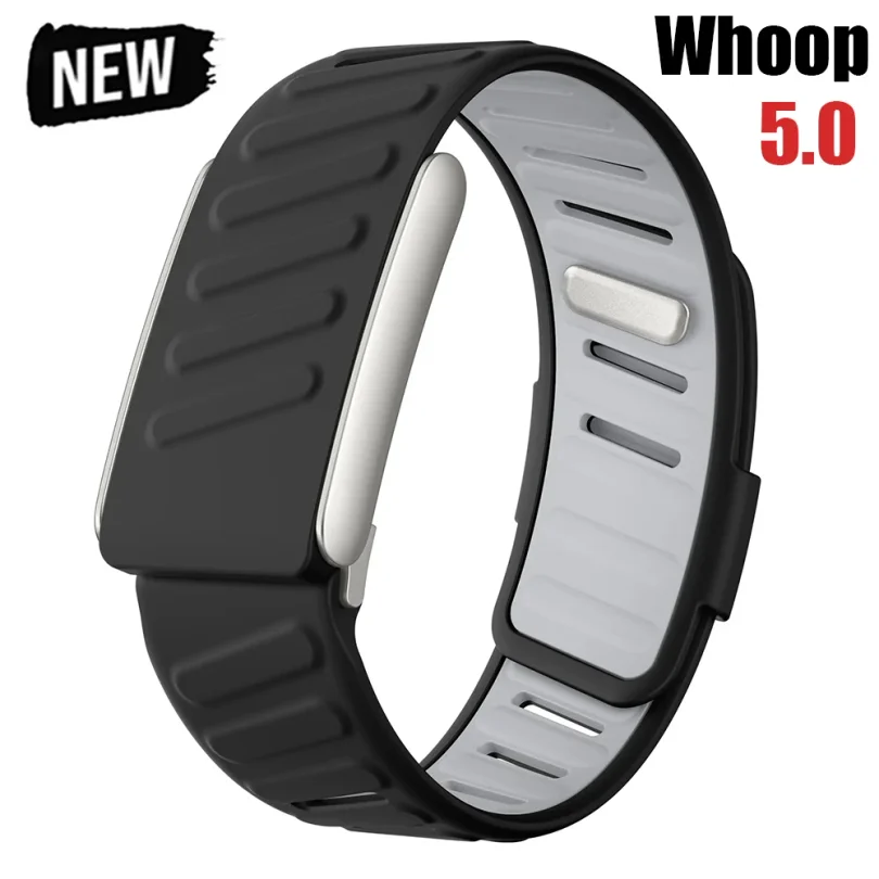 Фото Whoop 5.0 SportFlex Сменный браслет Регулируемый мягкий сенсорный силиконовый водонепроницаемый и защищенный от пота ремешок Монитор сердечного ритма №2