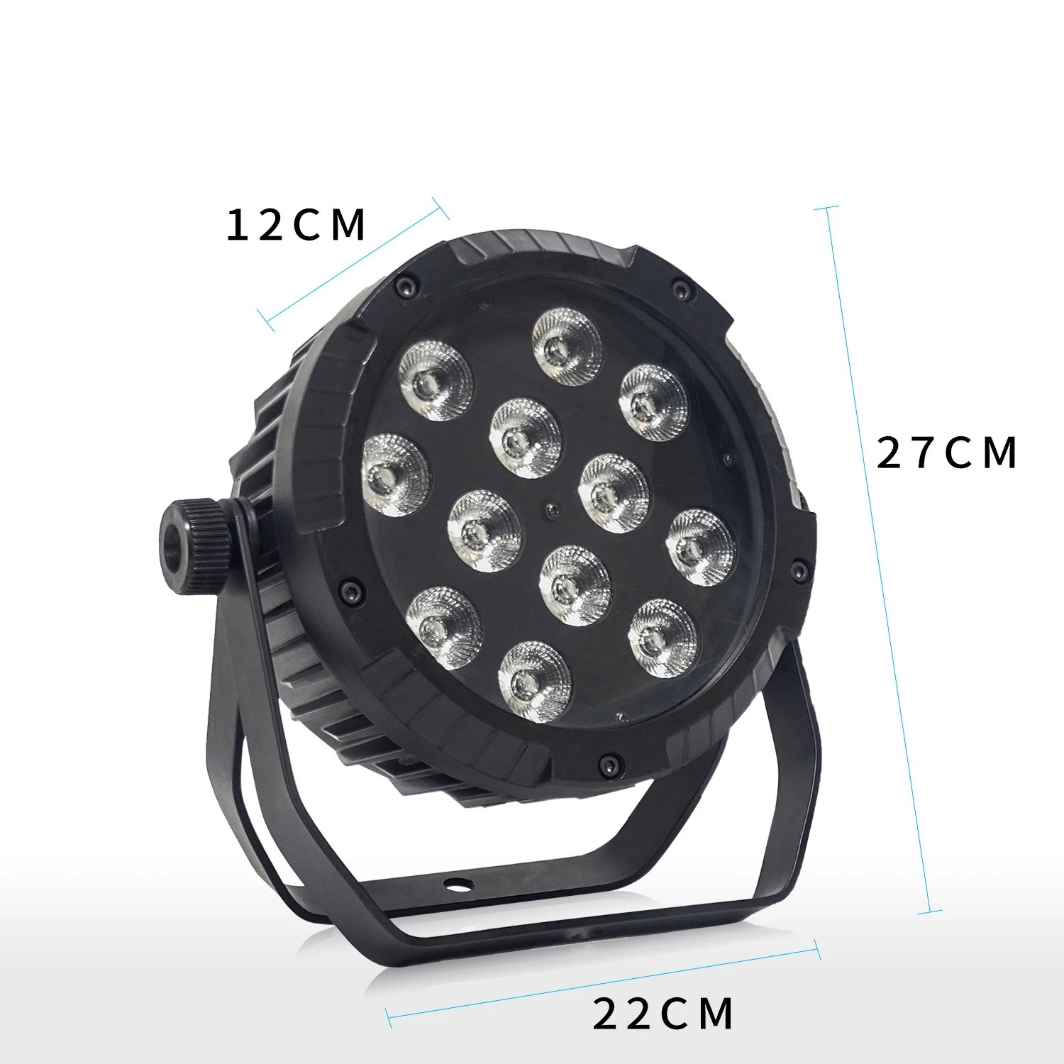 10 шт./лот 12x12 Вт RGBW/12x18 RGBWA UV 6 в 1 светодиодный светильник номинальной мощности IP65