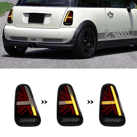 Задняя СВЕТОДИОДНАЯ Лампа 12 В для BMW Mini Cooper R50 R52 R53 2001-2006