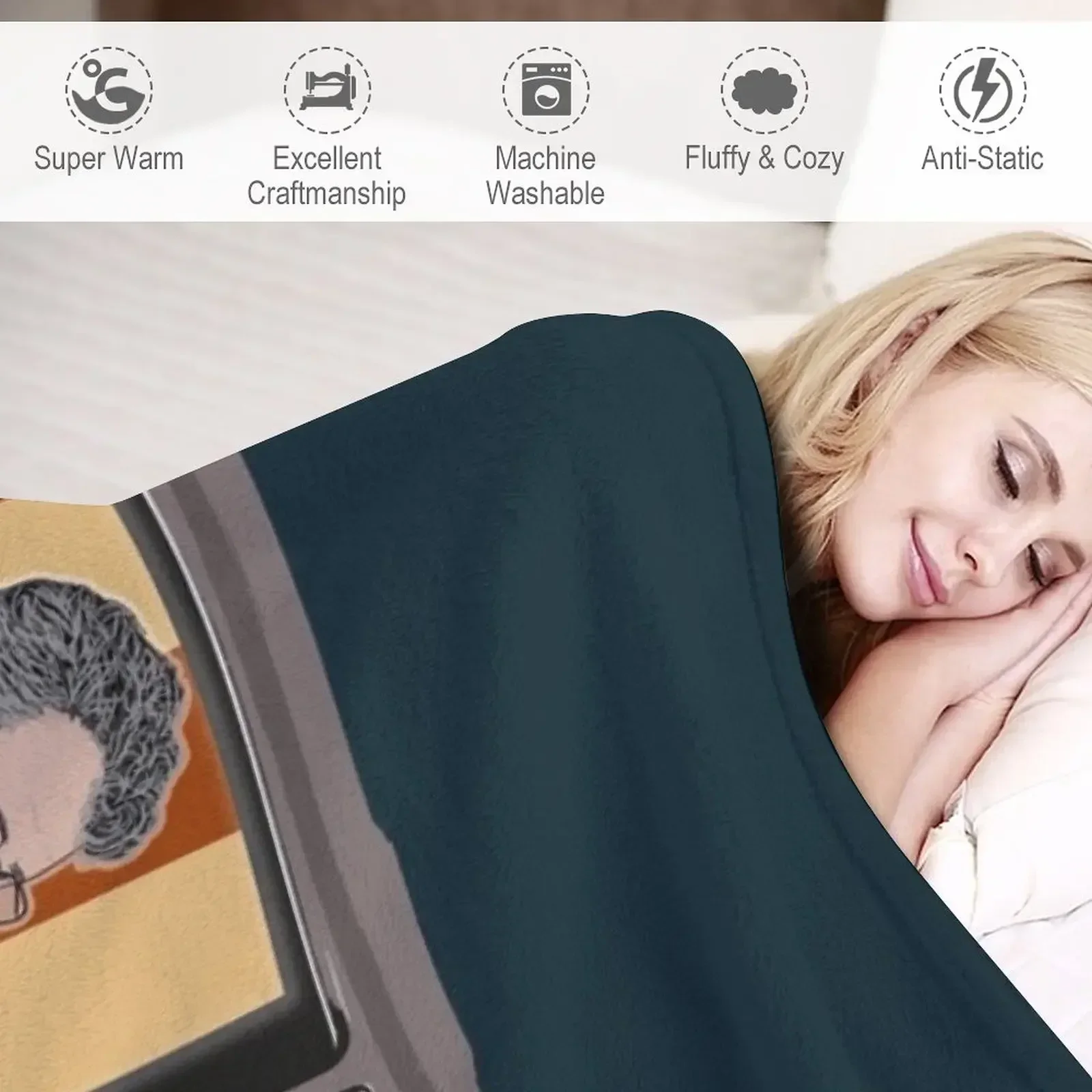 Новые герои Quiz Shows винтажное Alex Trebek 80-х годов юопардовое одеяло фланелевые