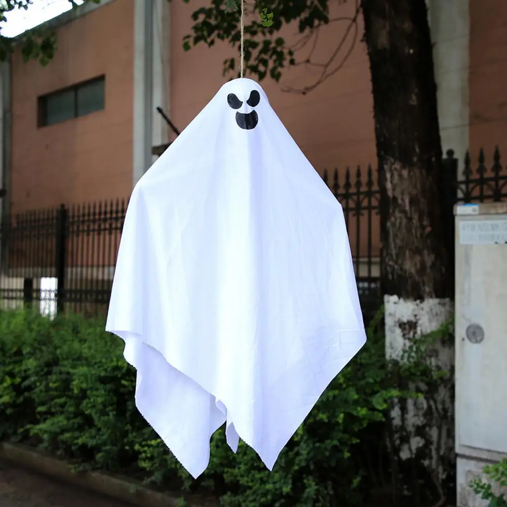 

Cute Ghost Pendant Spooky Hanging Ghost Decoration Cute Pattern Pendant for Halloween Outdoor Party Props Home Dress Up for A