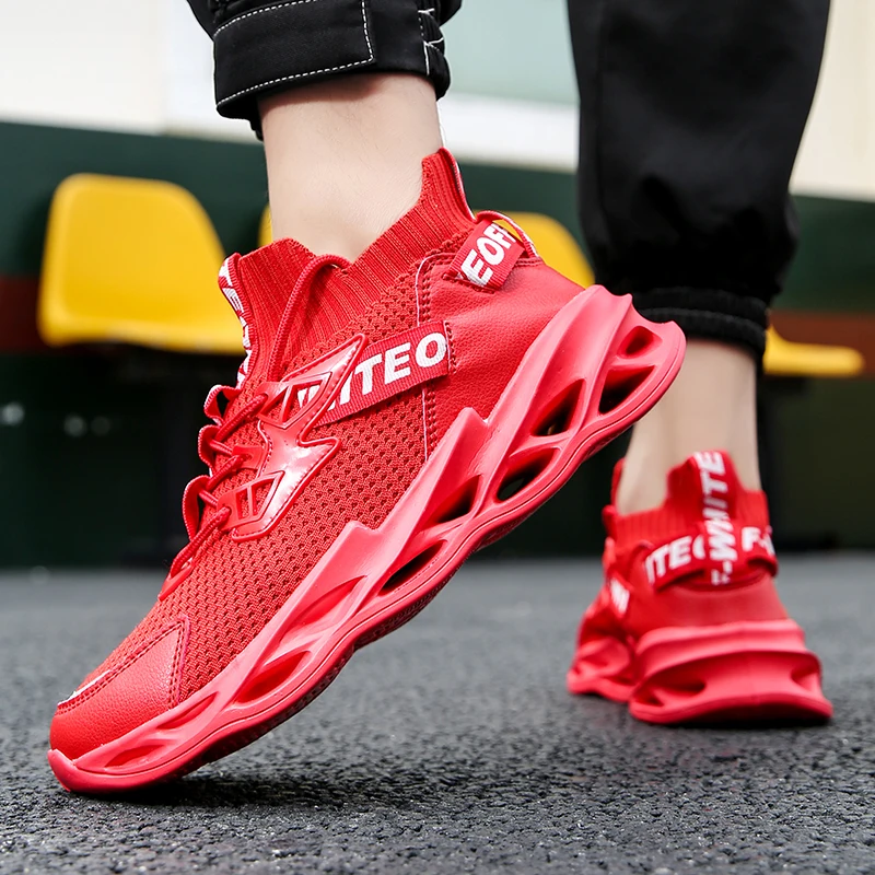 Sneakers Mens Shoes Sport Mesh Trainers Lightweight Baskets Men Running Shoes Outdoor Athletic Shoes Men Tenis Masculino