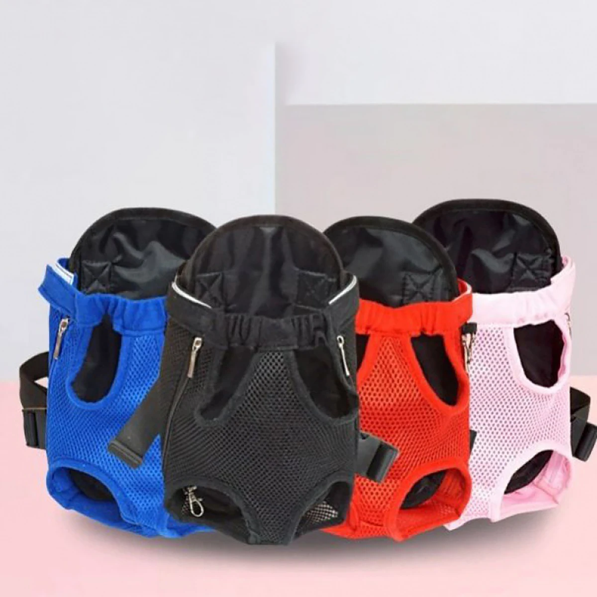 

Pet Chest Bag Mesh Breathable Portable Casual Travel Shoulder Bag Carrying For Puppy Outdoor Interactive Pet Cat Dog Bag