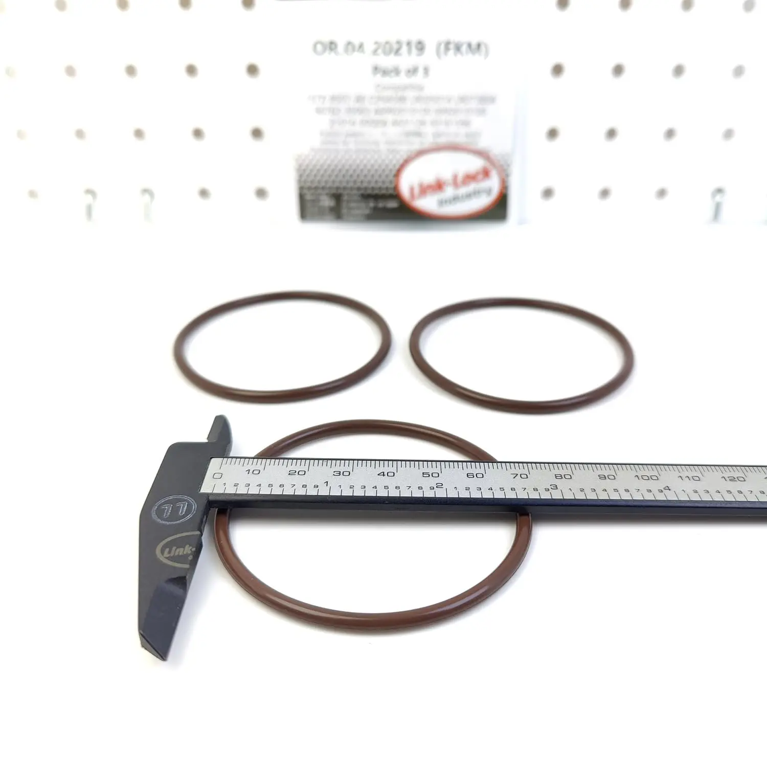 Фото Комплект уплотнительных колец LINK-LOCK 3PCS OR.04.20219 FKM Viton для водяного насоса 1S7Z-8507-AE C2N4588 LR025014 LR073868 96762-35063 A699201 №3