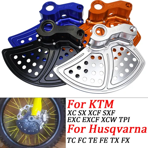 Защитная крышка переднего тормозного диска мотоцикла для KTM SX-F XC-F EXC-F XCF-W Six Days TPI для KTM Husqvarna FE TC TE TX FC FX