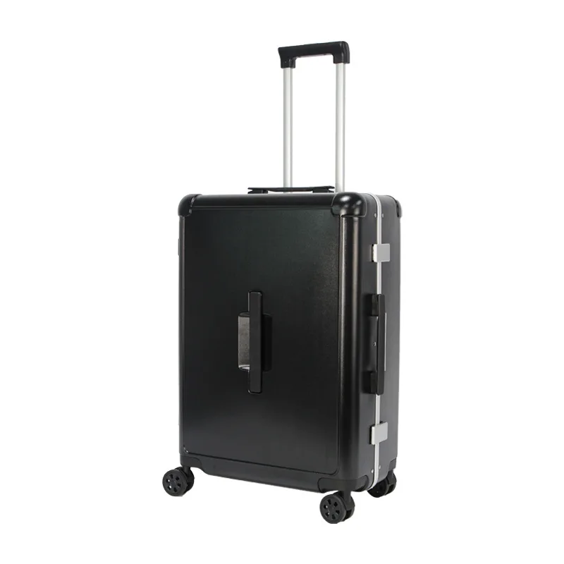 

Black medium side hand travel luggage G566-465620