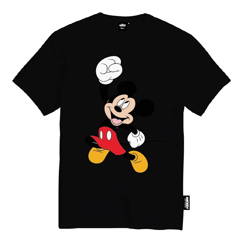 

Disney Classic (Mickey Mouse) Man Graphic Round Neck Short Sleeve T-Shirt Harajuku Graphic Top