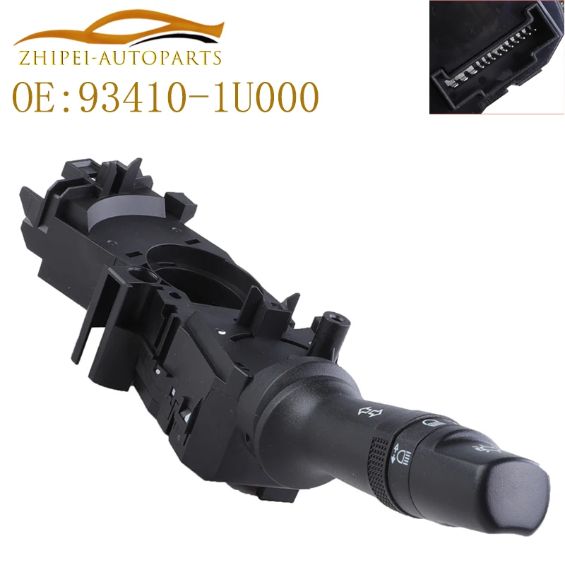 

Переключатель поворотного сигнала 93410-1U000, переключатель фары для автомобиля 934101U000 для Hyundai Sonata Elantra Veloster для Kia Rio Forte Sorento