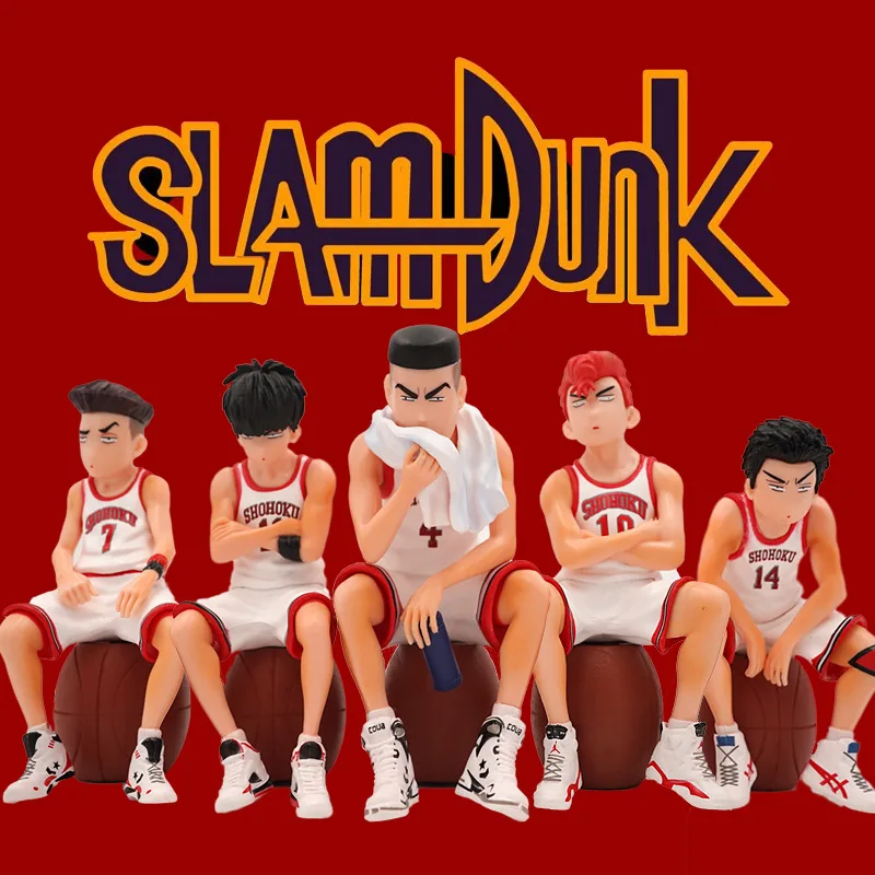 

5 шт./комплект, экшн-фигурки из аниме «Слэм»