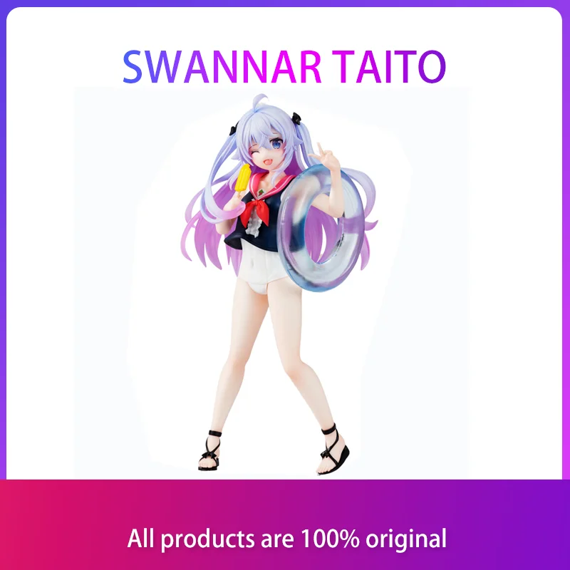 

Фигурка SWANNAR Taito Coreful, Оригинальная фигурка, канал Kagura Nano Сейлор Широ, ПВХ экшн-фигурка, игрушки-модели