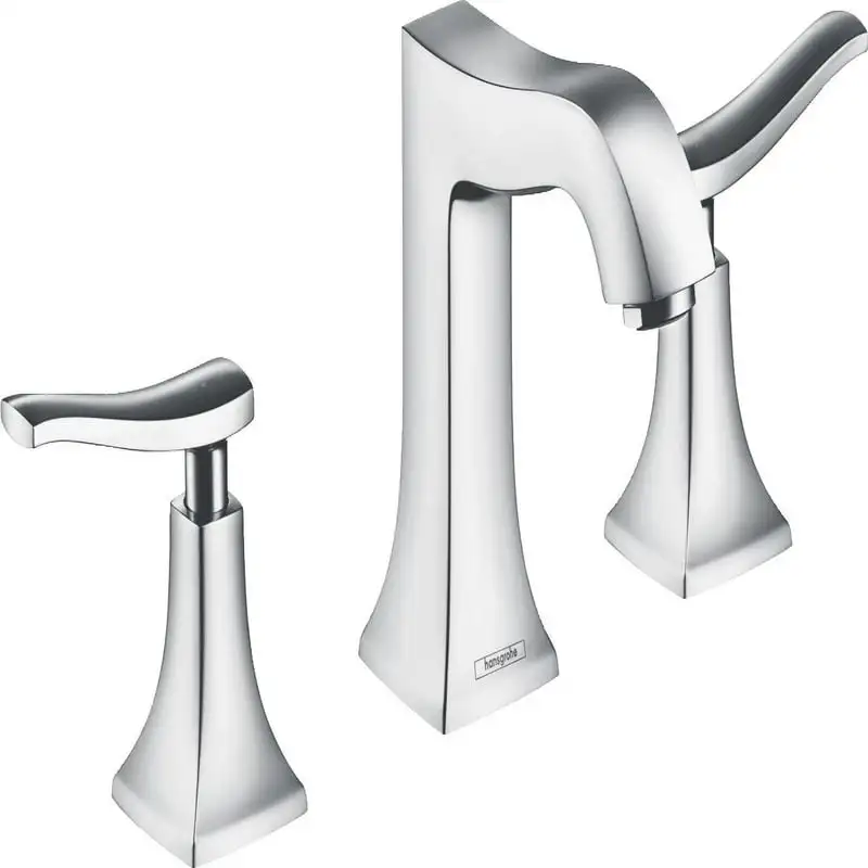 

C Widespread Faucet 100 with Pop-Up Drain, 1.2 GPM in Chrome