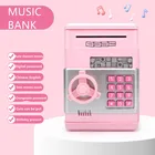 Электронная Копилка, сейф, копилка для детей, Цифровые монеты, наличные деньги, безопасный депозит, мини-банкомат, детские подарки на Рождество