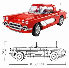 В наличии Camaro Boys набор гоночных блоков для мышц кирпичные игрушки рождественский