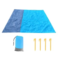 beach blanket breathable foldable vibrant color quick drying camping ground mat for outdoor