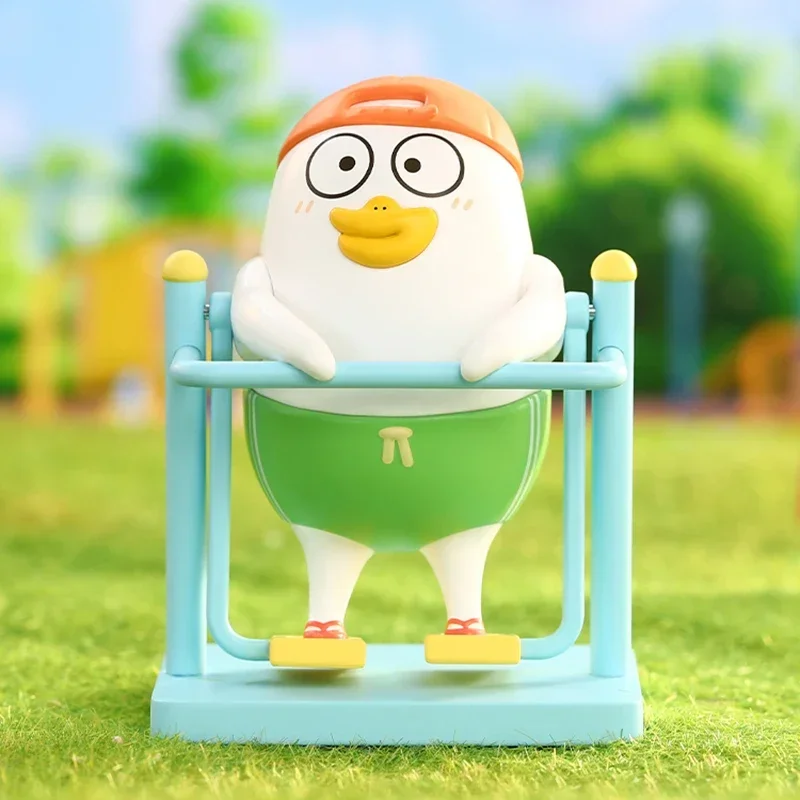 Фото POP MART DUCKYO'S LEISURE LIFE Series: Коллекционные фигурки-сюрпризы (Blind Box), милые фигурки-модели, подарок на день рождения №4