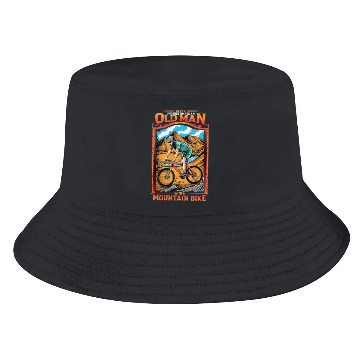 

Панама унисекс для пожилых мужчин, шапка от солнца в стиле хип-хоп для горных велосипедов, модный дизайн
