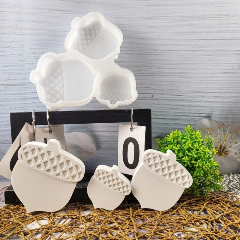 Силиконовая форма для украшения дома каштановая орнамента ювелирный инструмент