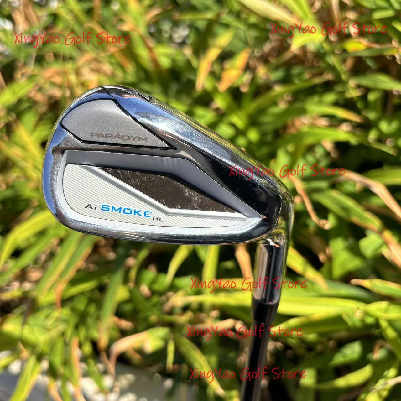 Клюшки для гольфа AI Smoke Mens Iron Set со стальным/графитовым стержнем (5 6 7 8 9 P) с крышкой