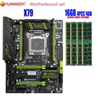 HUANANZHI X79 материнская плата с 4x4 ГБ = 16 Гб 1333 МГц 10600R DDR3 память ECC REG