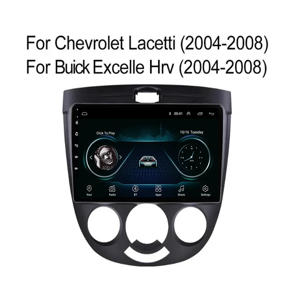 

Автомагнитола на Android 12 для Chevrolet Lacetti J200 BUICK Excelle, мультимедийный плеер 2 din Carplay, стерео, GPS, DVD, головное устройство, камера