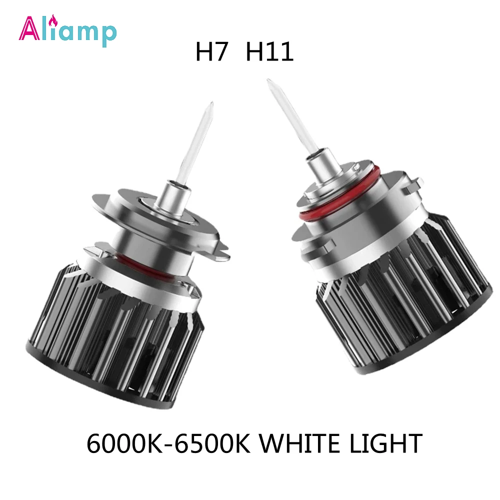

H7 Quartz tube Led Headlight Canbus H11 H8 H9 9005 9006 RoHS 12V 6000K WHITE Light Lamp Waterproof for BMW for Audi General 2PCS