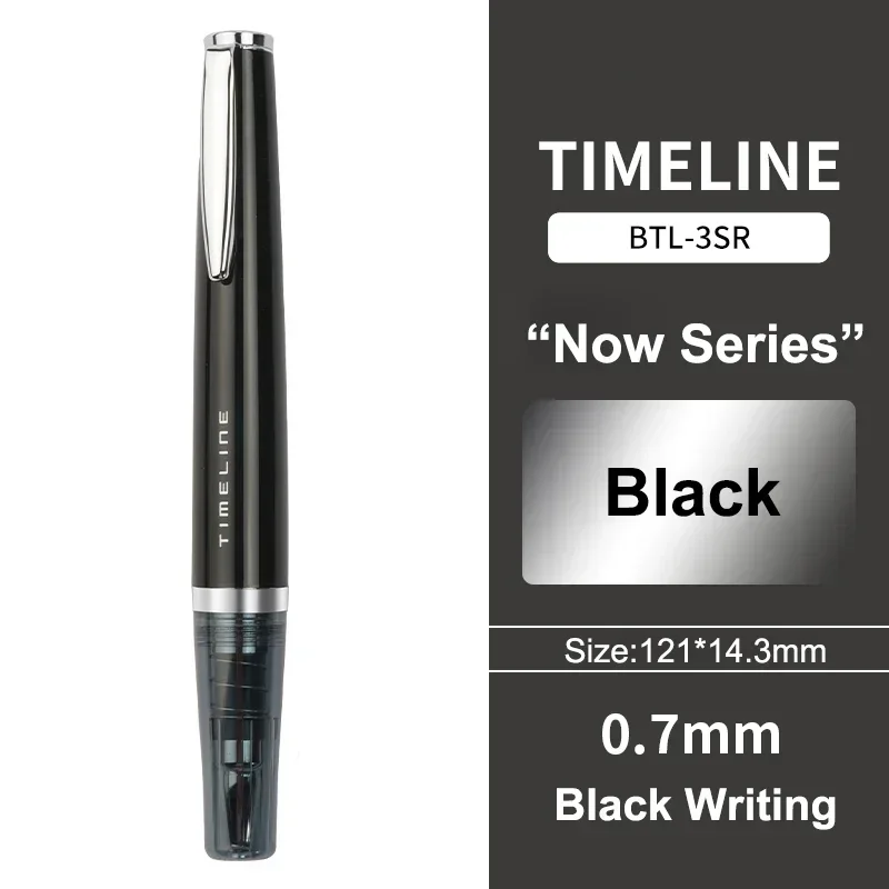 Фото Новая ручка-роллер PILOT TimeLine Advanced Signature BTL-3/5SR с металлическим корпусом, 0,7 мм, серия Future/Now, для бизнеса и школы №3