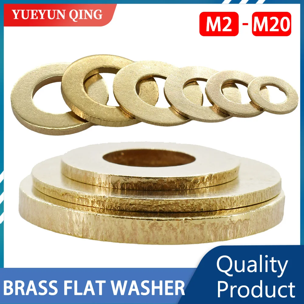 

Латунные шайбы YUEYUN QING M2-M20