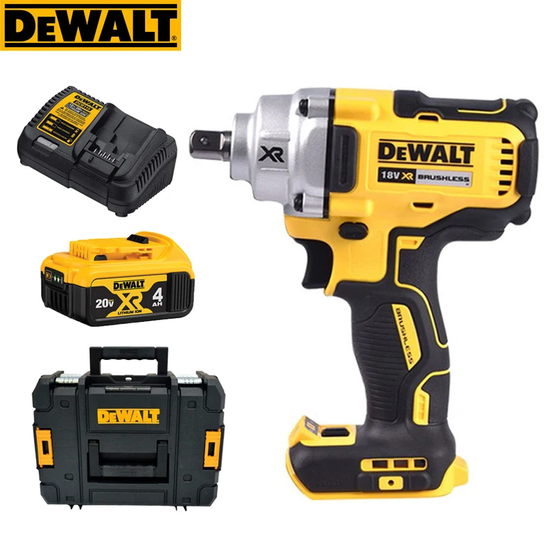 DEWALT DCF894 Cordless Impact Wrench 18V/20V 1/2 In. Brushless Electric Wrench Car Repair Tools with Detent Pin Anvil