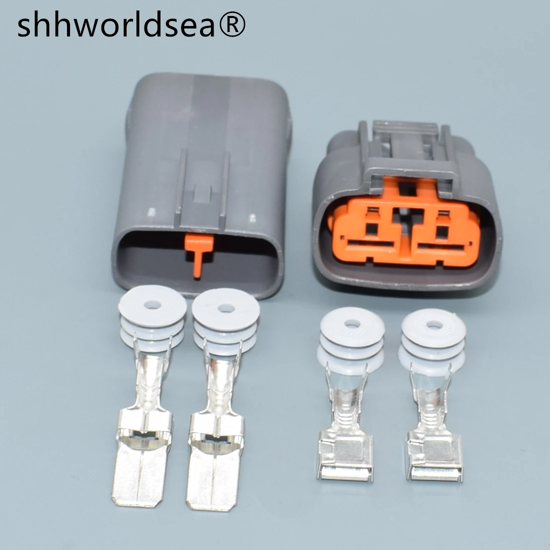 Штепсельная Вилка shhworldsea 7 8 мм 2 штырька/путь штепсельная серии DL автомобильный