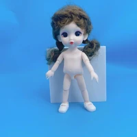 13 movable joints cute 16cm bjd doll with clothes and shoes 112 diy movable joints fashion princess figure girl boy gift toys