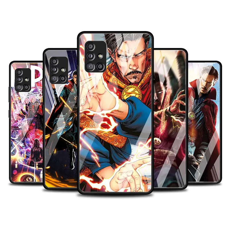 Чехол из закаленного стекла для телефона Samsung A22, A54, A14, A52, A32, A23, A34, A51, A12, A21s, A13, A24