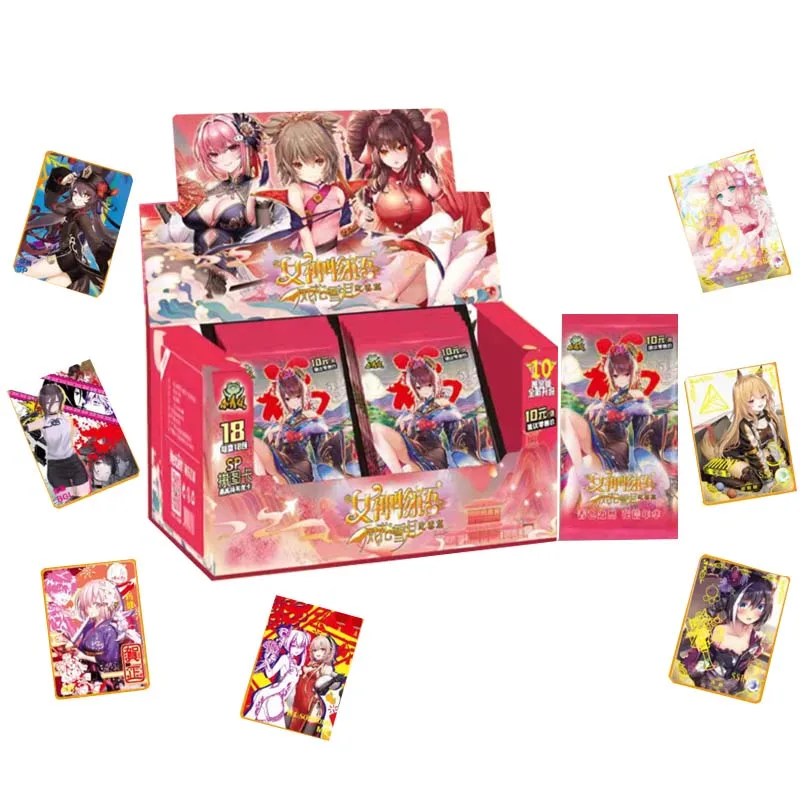 

Goddess Story Sexy Genshin Impact Ghost Slayer Аниме игры подарочные карты коллекционные игрушки хобби